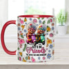 Let&#39;s Be Friends &#39;Til We&#39;re Old And Bonkers - Personalized Bestie Accent Mug