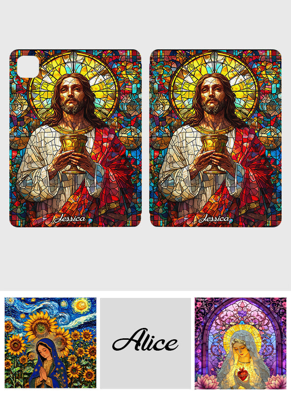 I'm A Child Of God - Personalized Christian Tablet Cover With Pen Slot