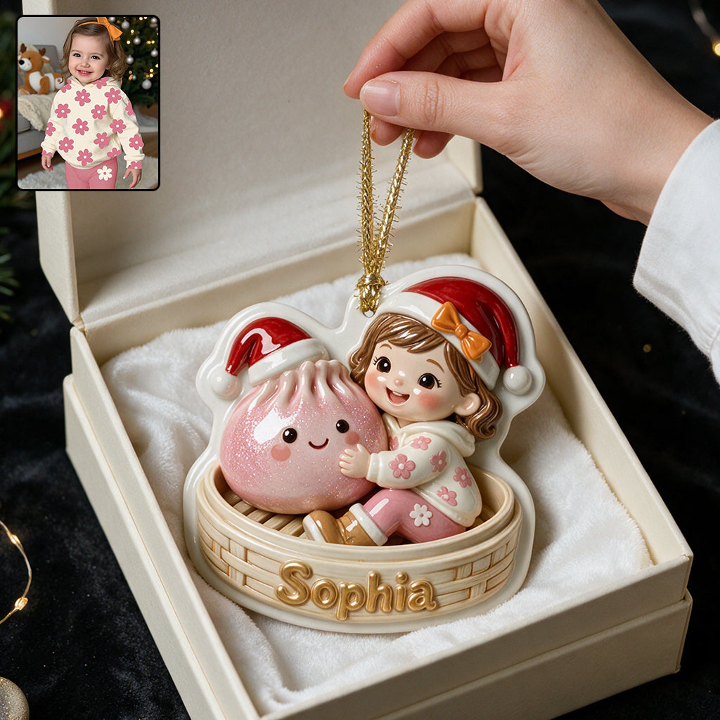 Custom From Any Photo - Personalized Kid Premium 3D Ornament