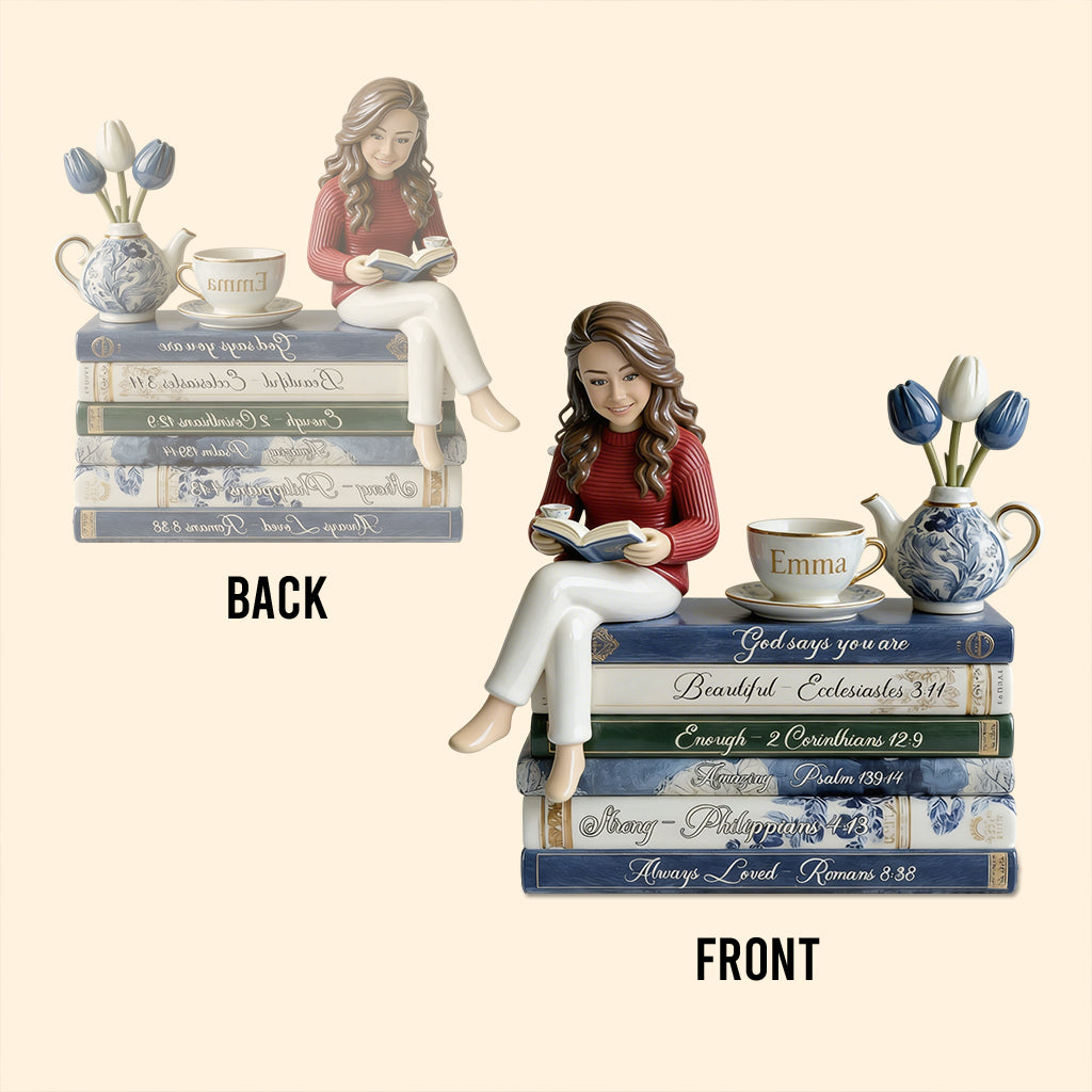 Custom Any Photo, God Says You Are - Personalized Christian Custom Shaped Acrylic Plaque