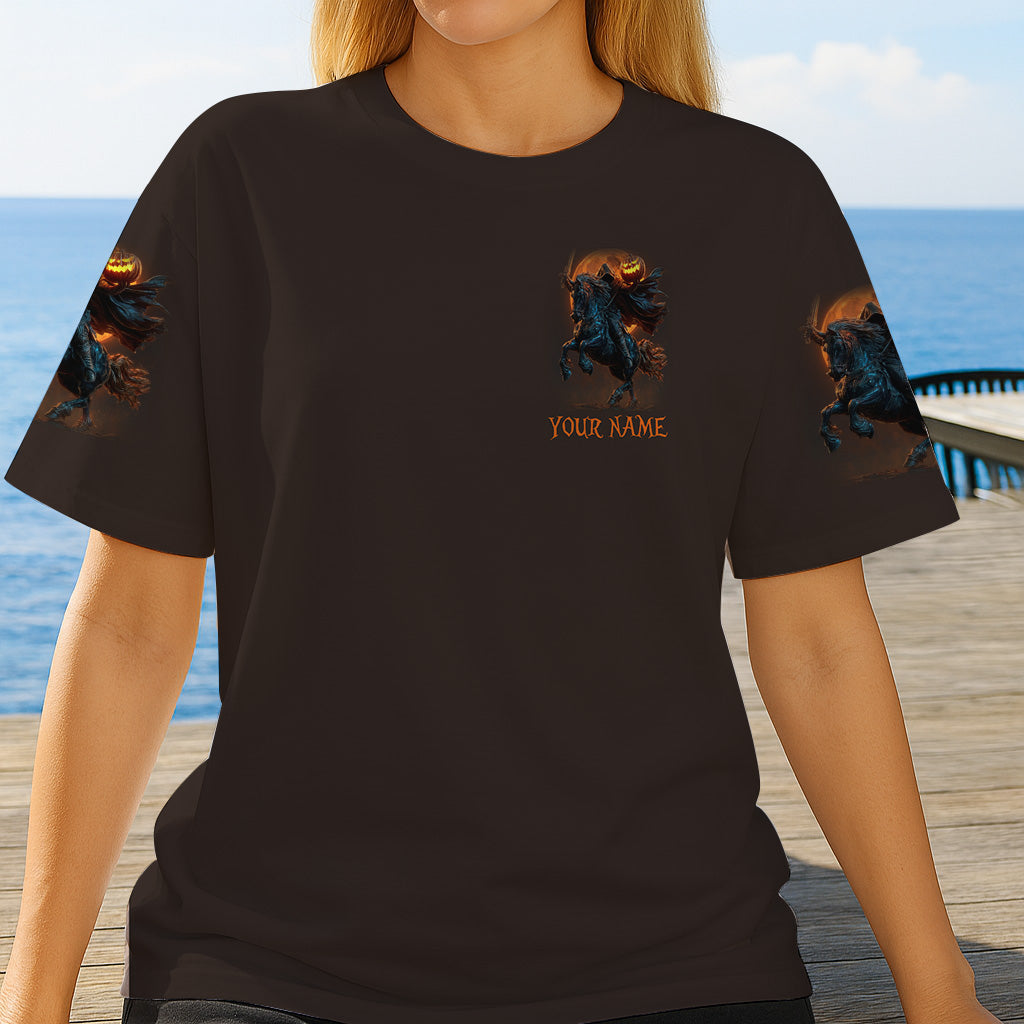 Hello Darkness - Personalized Skull All Over Shirt