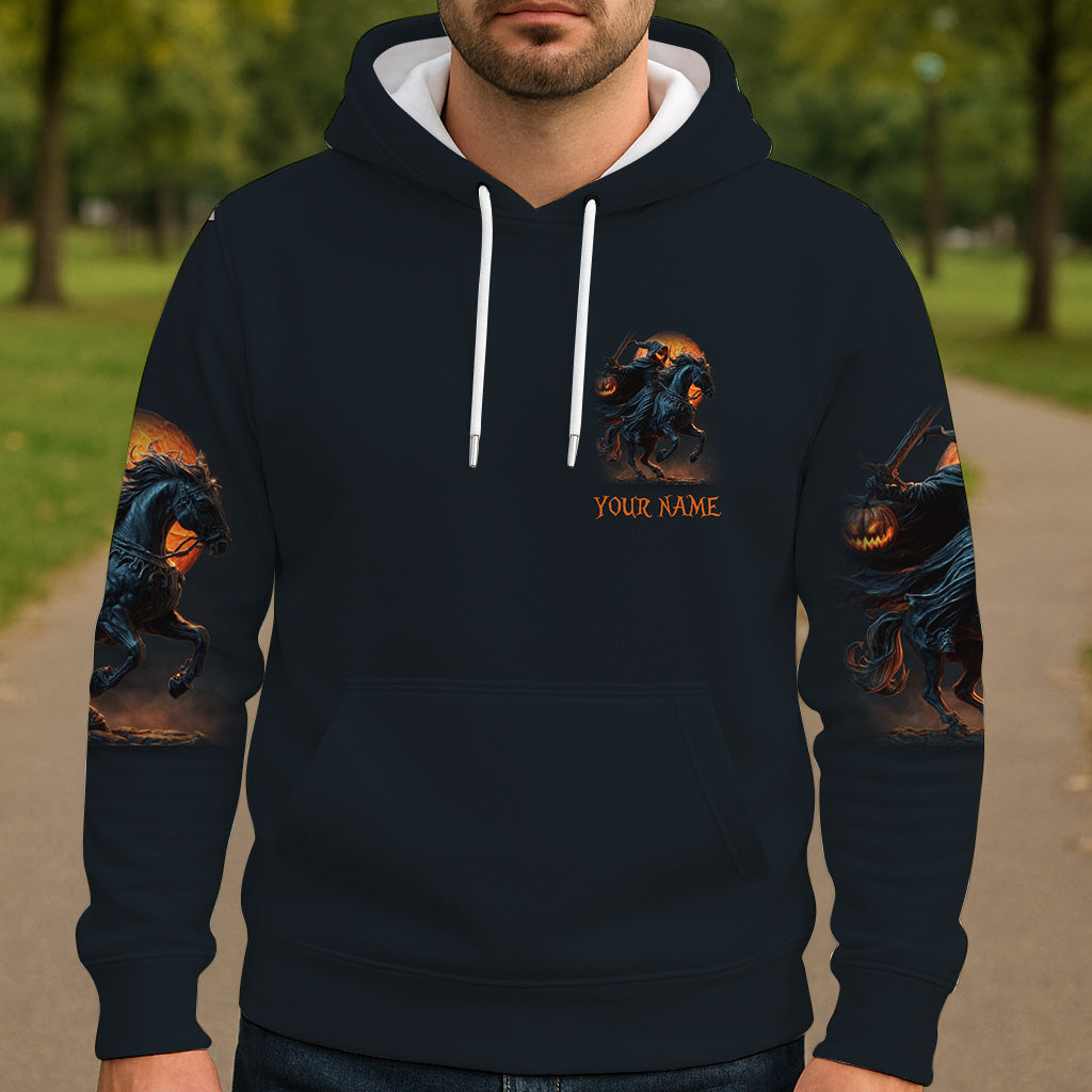 Hello Darkness - Personalized Skull All Over Shirt