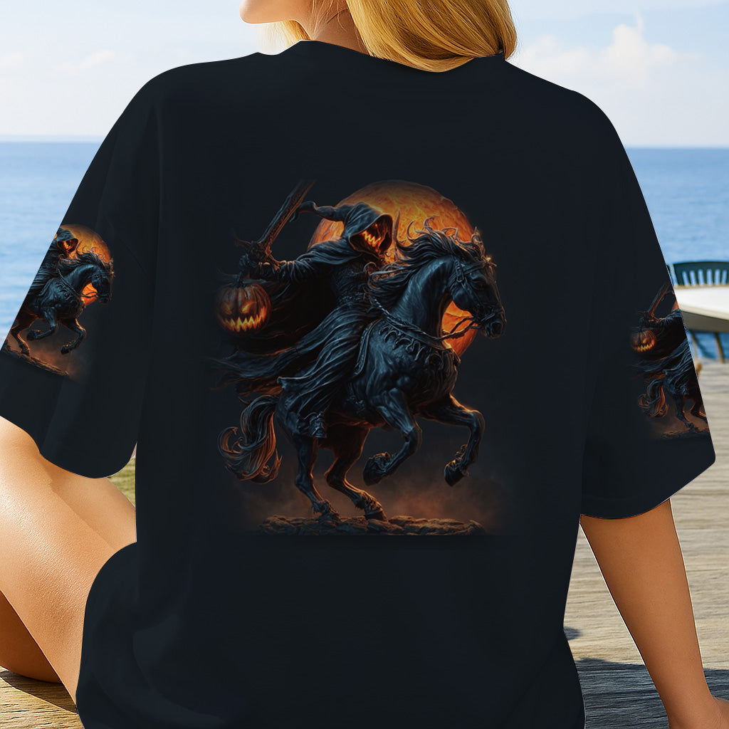 Hello Darkness - Personalized Skull All Over Shirt