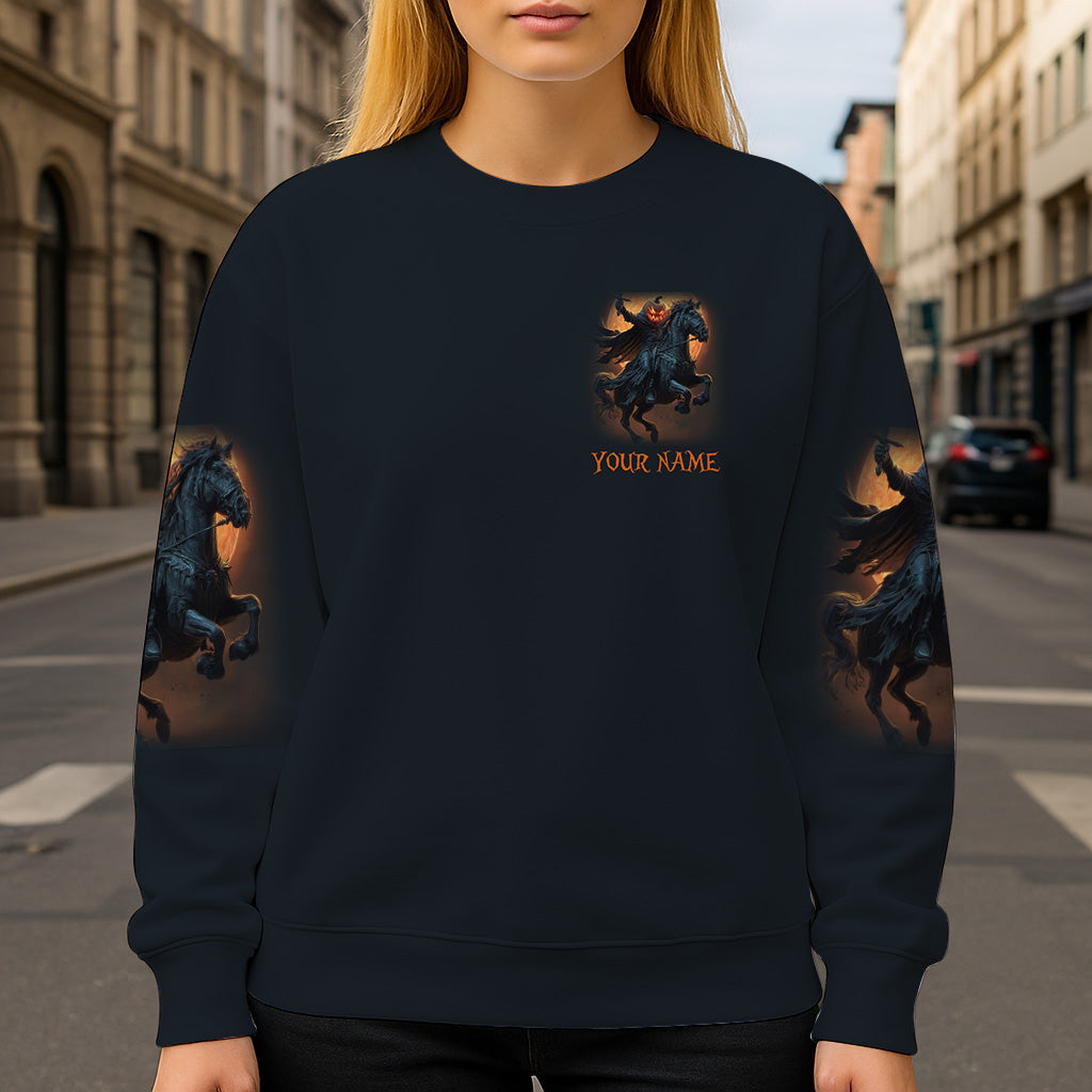 Hello Darkness - Personalized Skull All Over Shirt