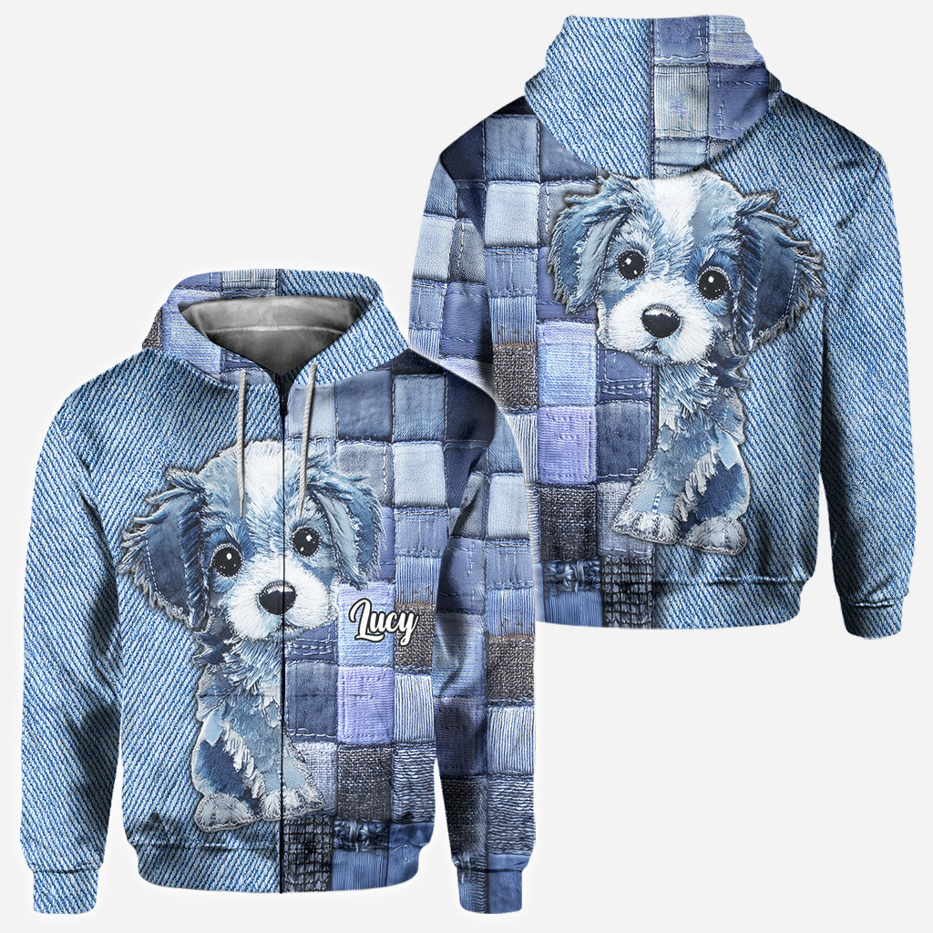 Golden Retriever-Liebe - Personalisiertes T-Shirt mit Hundemotiv