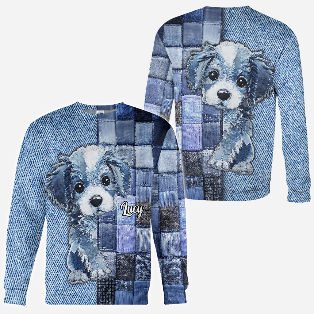 Golden Retriever-Liebe - Personalisiertes T-Shirt mit Hundemotiv