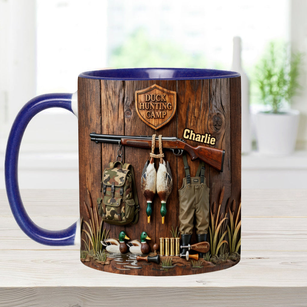Duck Hunting Season - Personalized Hunting Accent Mug