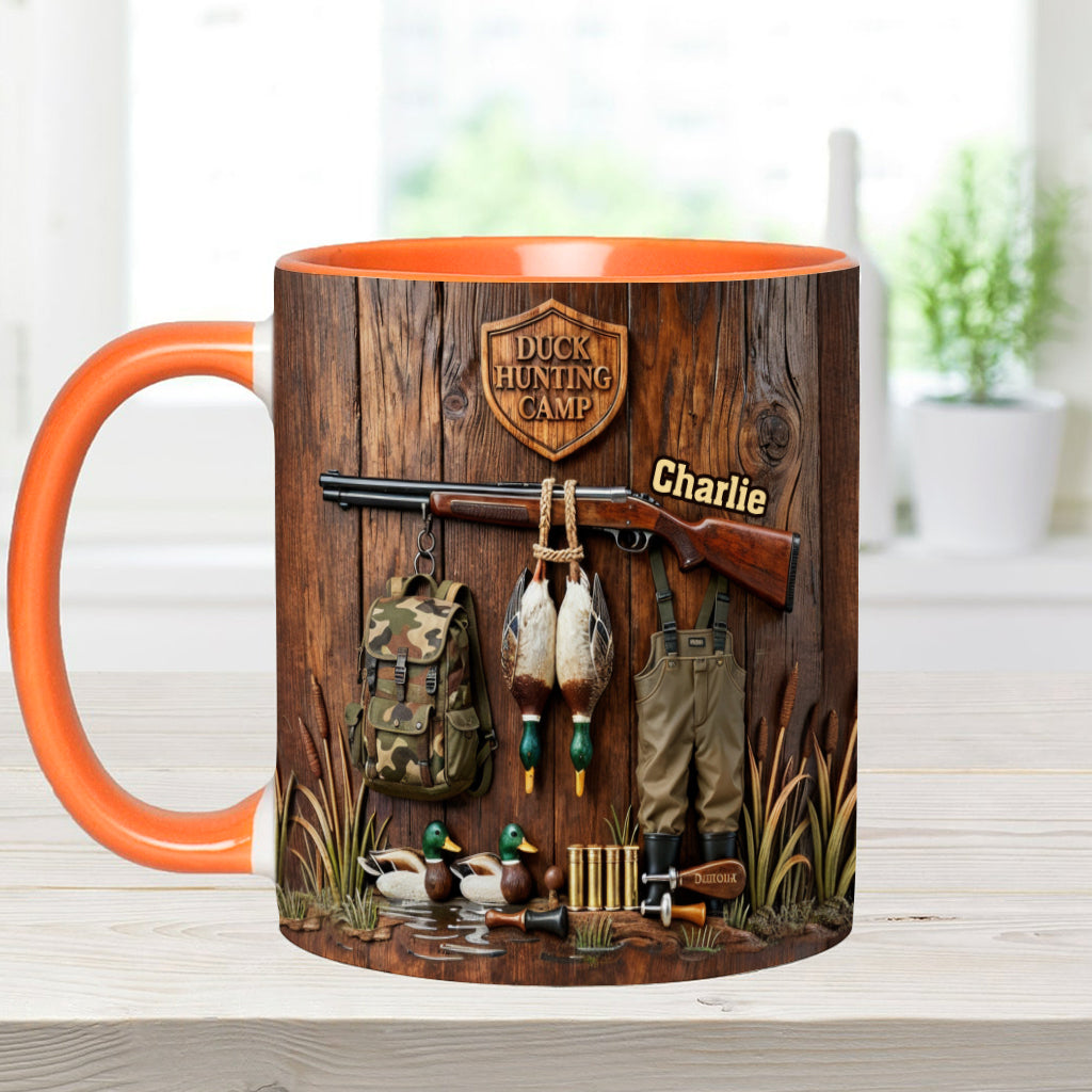 Duck Hunting Season - Personalized Hunting Accent Mug