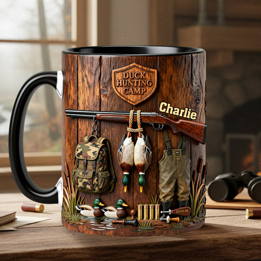 Duck Hunting Season - Personalized Hunting Accent Mug