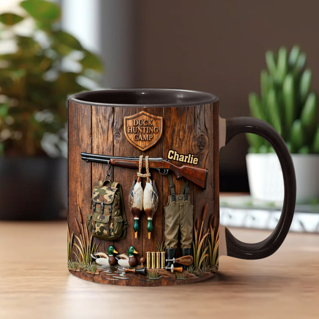 Duck Hunting Season - Personalized Hunting Accent Mug