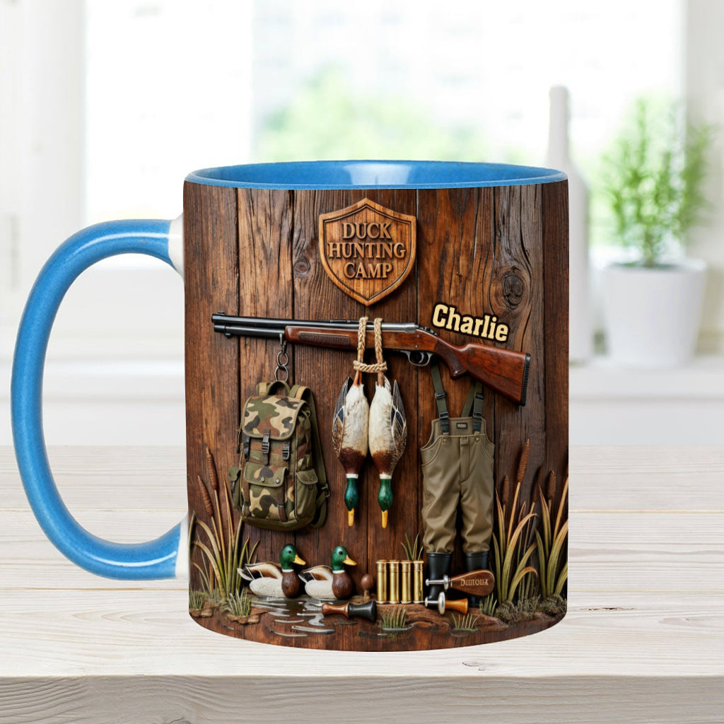 Duck Hunting Season - Personalized Hunting Accent Mug
