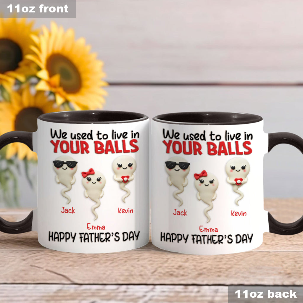 Thanks Mom - Personalized Mother Accent Mug