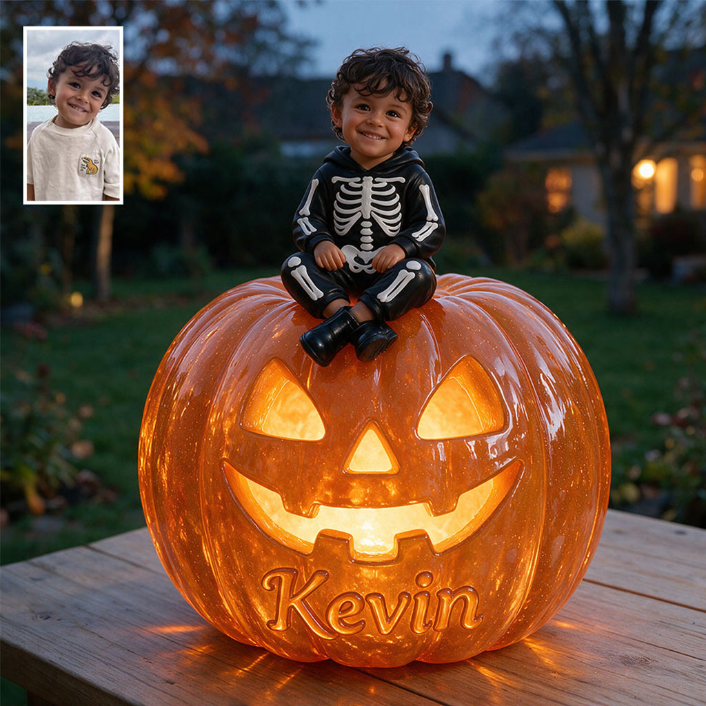 Little Pumpkin - Personalized Kid Solar Acrylic Light