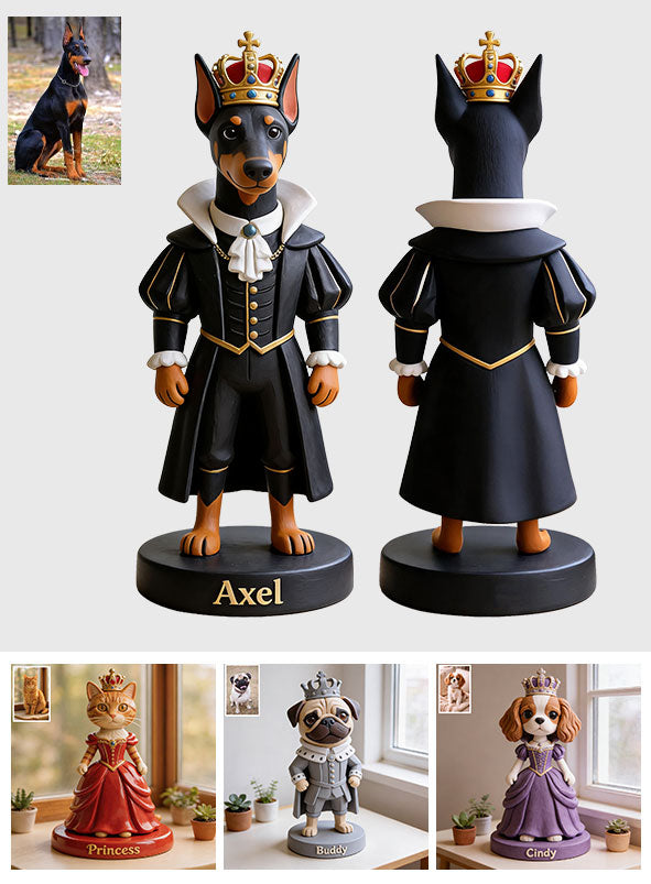 Any Photo Royal Pet - Personalisierte Premium 3D-Figur für Hunde