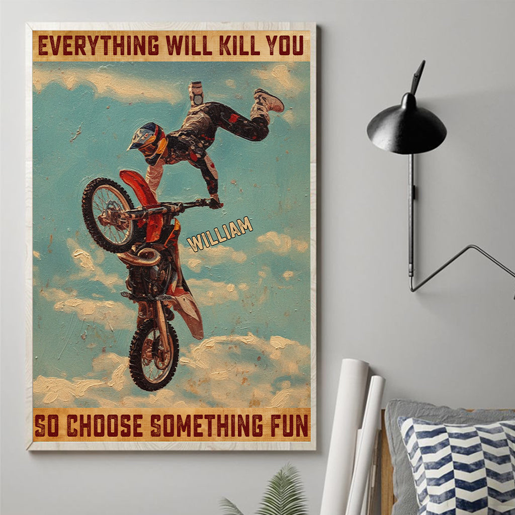 Retro Style Vintage Picture - Personalized Horse Canvas And Poster