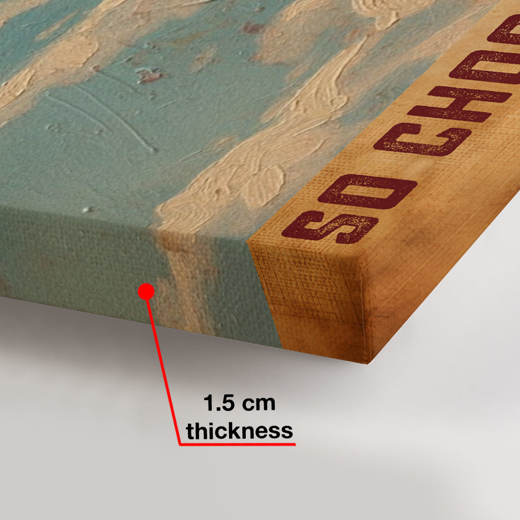 Retro Style Vintage Picture - Personalized Horse Canvas And Poster