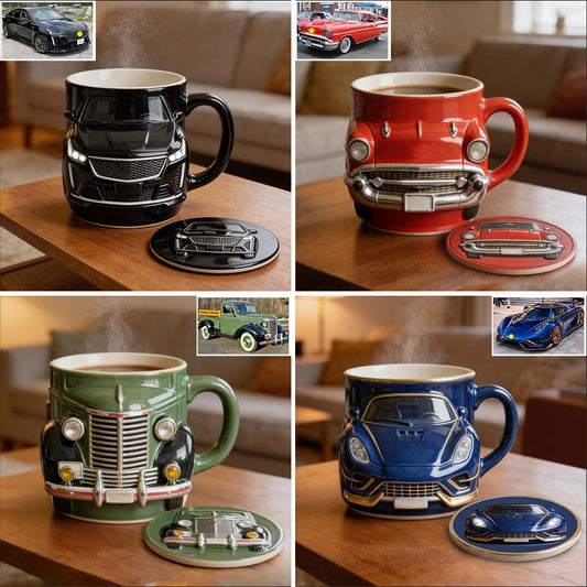 Your Car - Personalized Car Lover Accent Mug & Coaster
