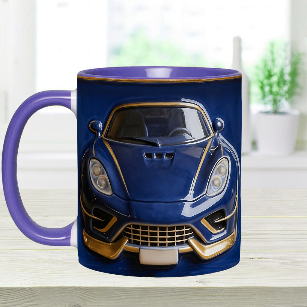 Your Car - Personalized Car Lover Accent Mug & Coaster