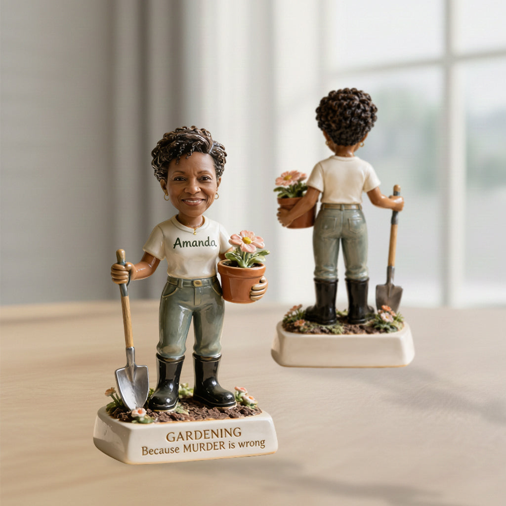 Gartenzauberer - Personalisierte Garten Premium 3D Figur