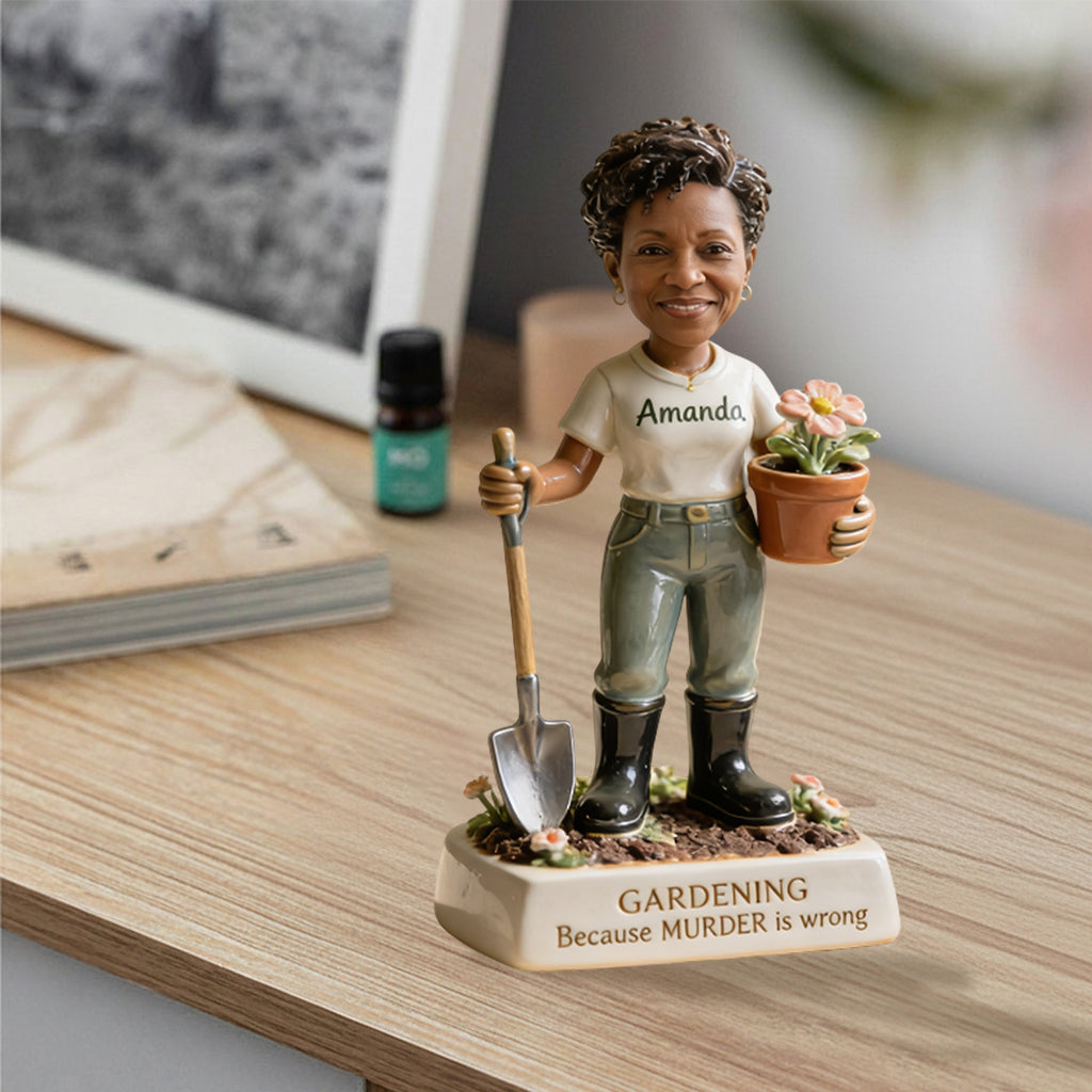 Gartenzauberer - Personalisierte Garten Premium 3D Figur