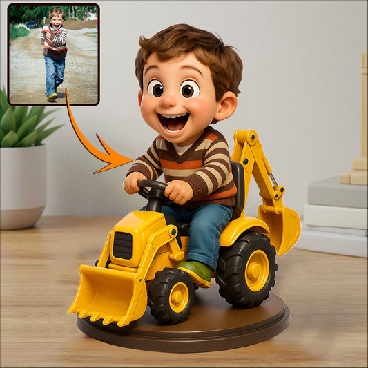 Custom Figure From Any Photo - Personalized Kid Custom Shaped Acrylic Plaque