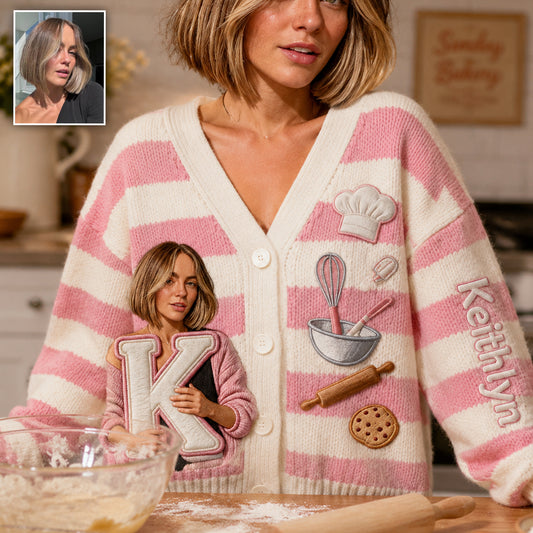 Custom Any Photo, Any Theme - Personalized Self Love Cardigan Sweater
