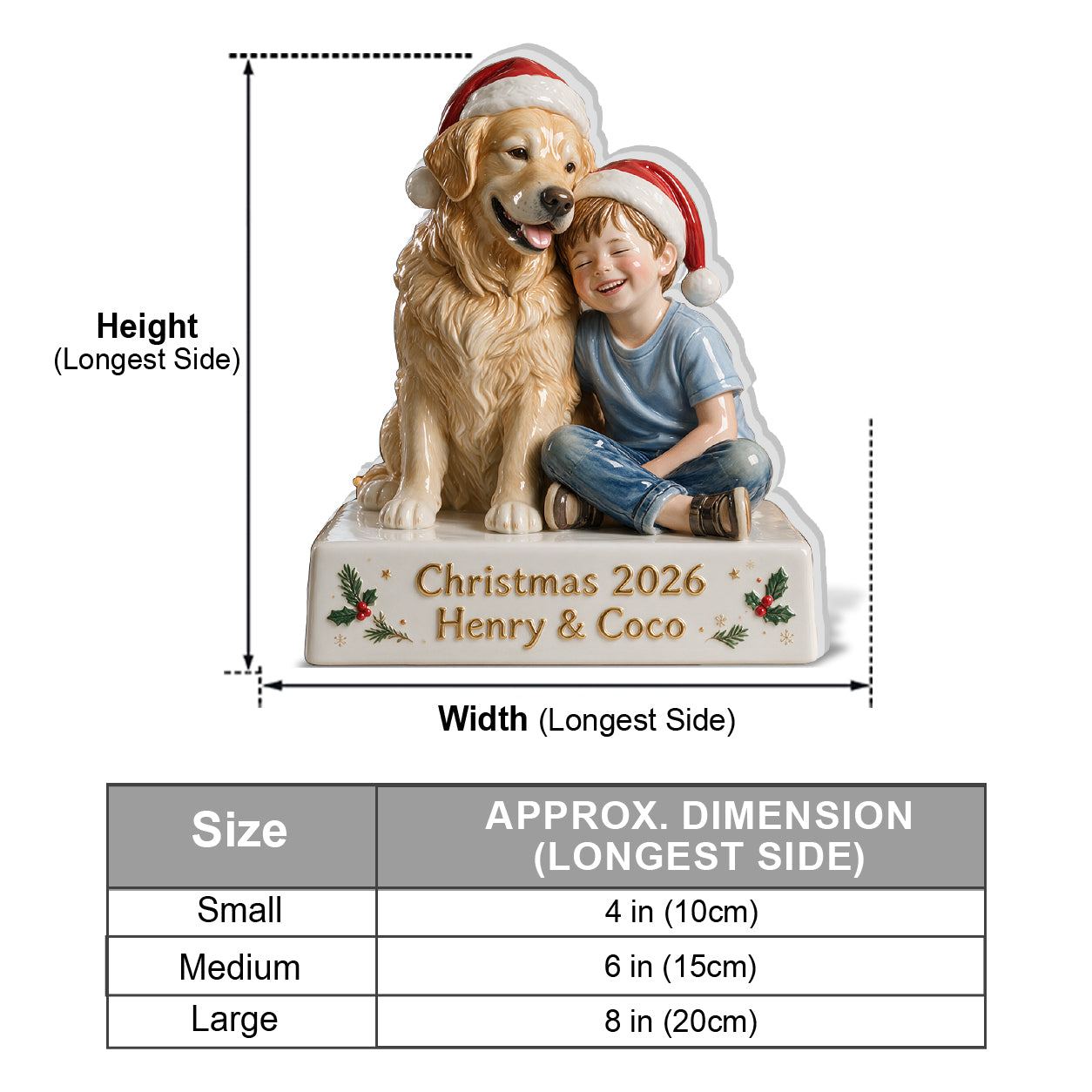 Custom From Any Photo - Personalized Kid 3D Plaque