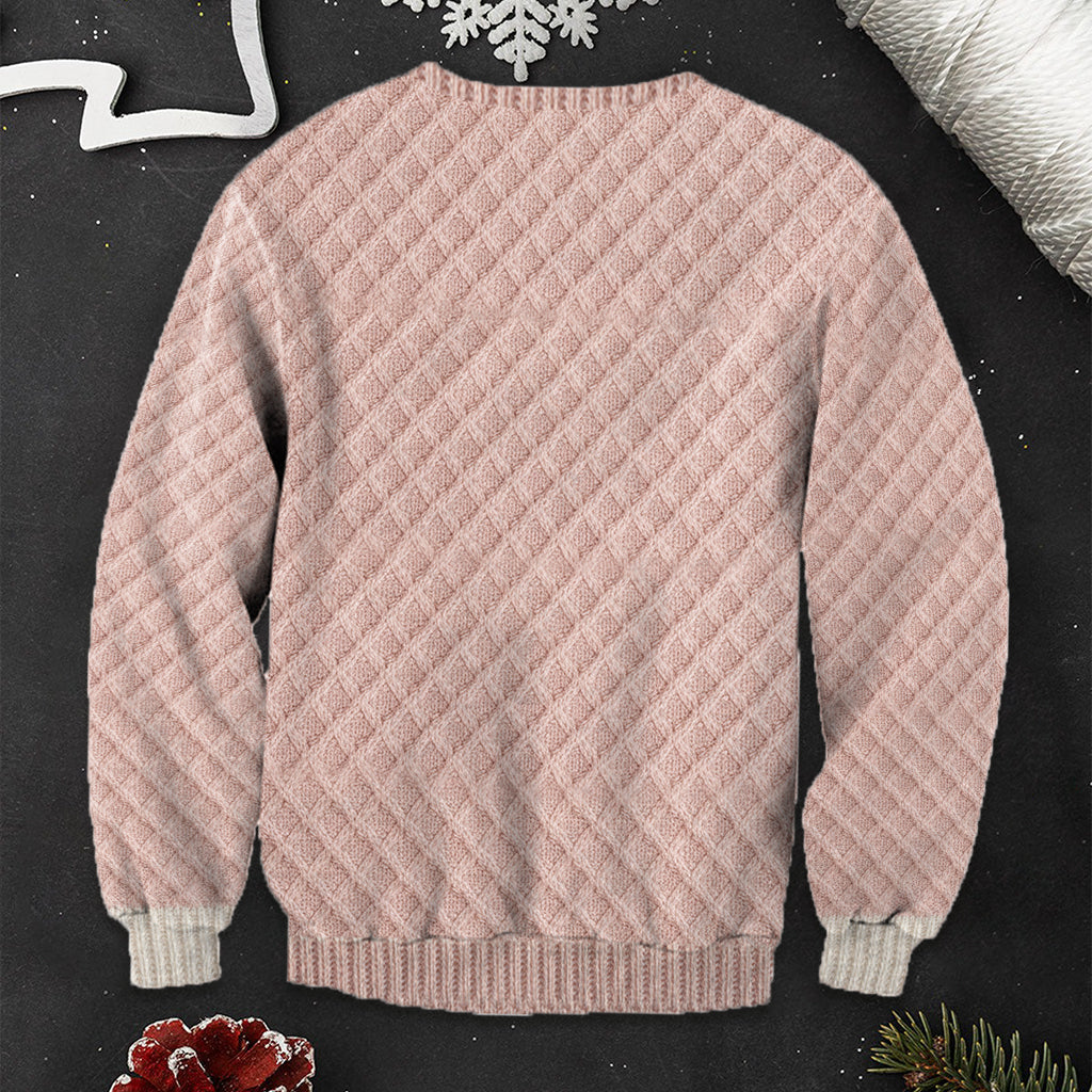 Bunny Pocket - Personalized Kid Ugly Sweater