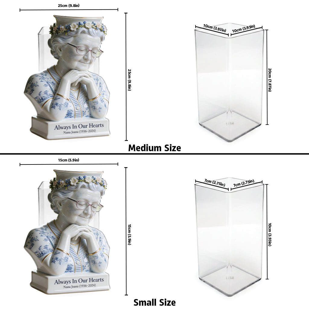 Memorial Customized - Personalized Memorial Acrylic Pot