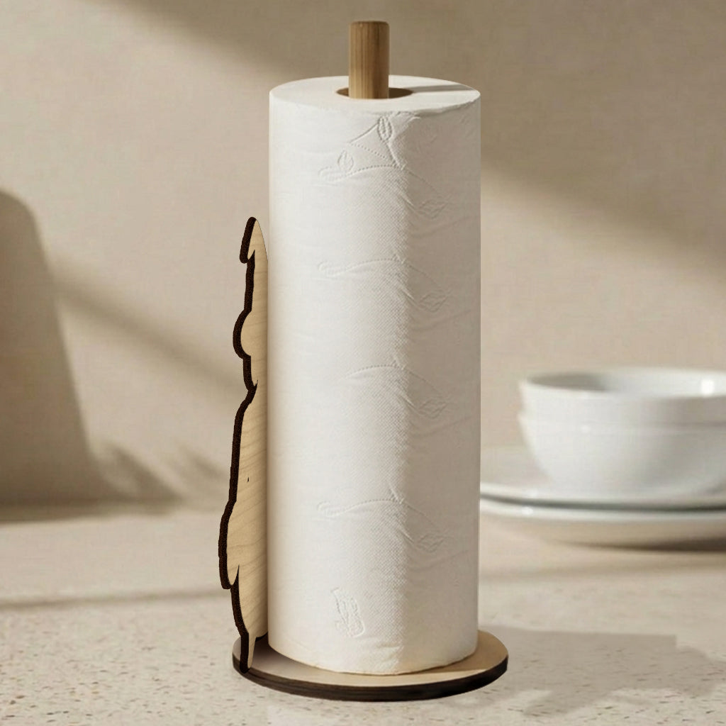 Witch's Kitchen - Personalized Witch Paper Towel Stand