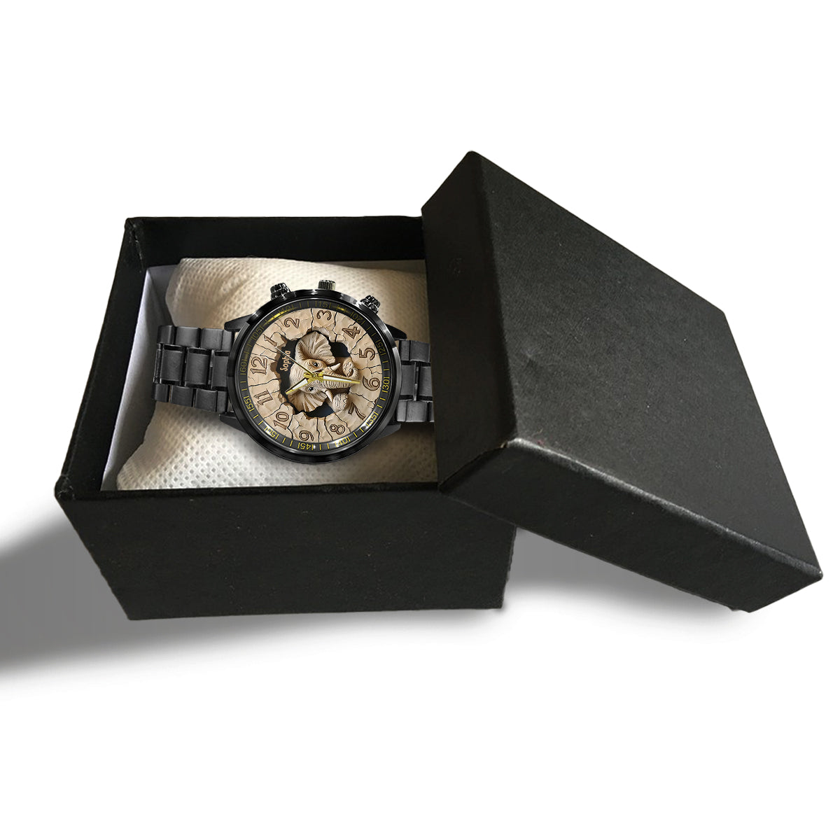 Montre-bracelet personnalisée Love Elephant - Éléphant