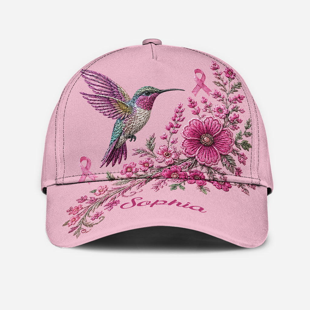 Faith Hope Love - Personalized Breast Cancer Awareness Classic Cap