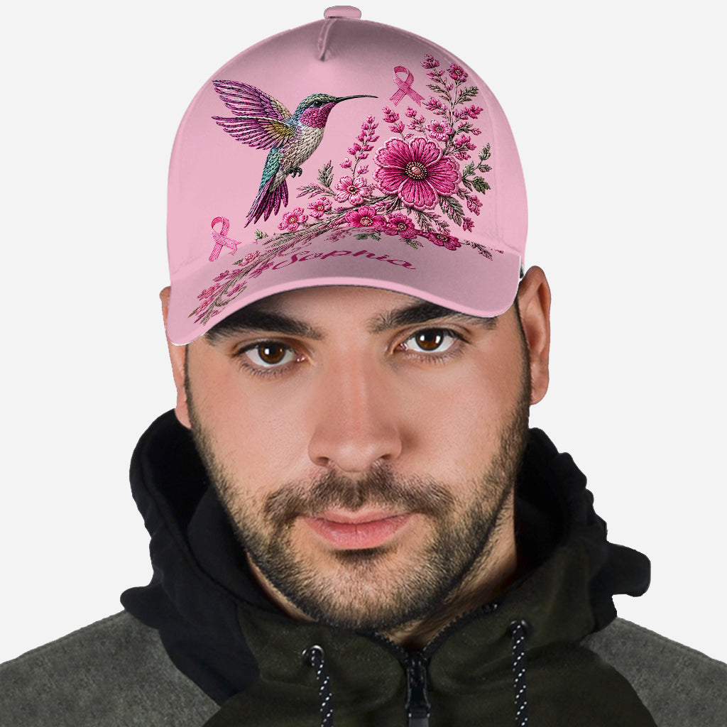 Faith Hope Love - Personalized Breast Cancer Awareness Classic Cap