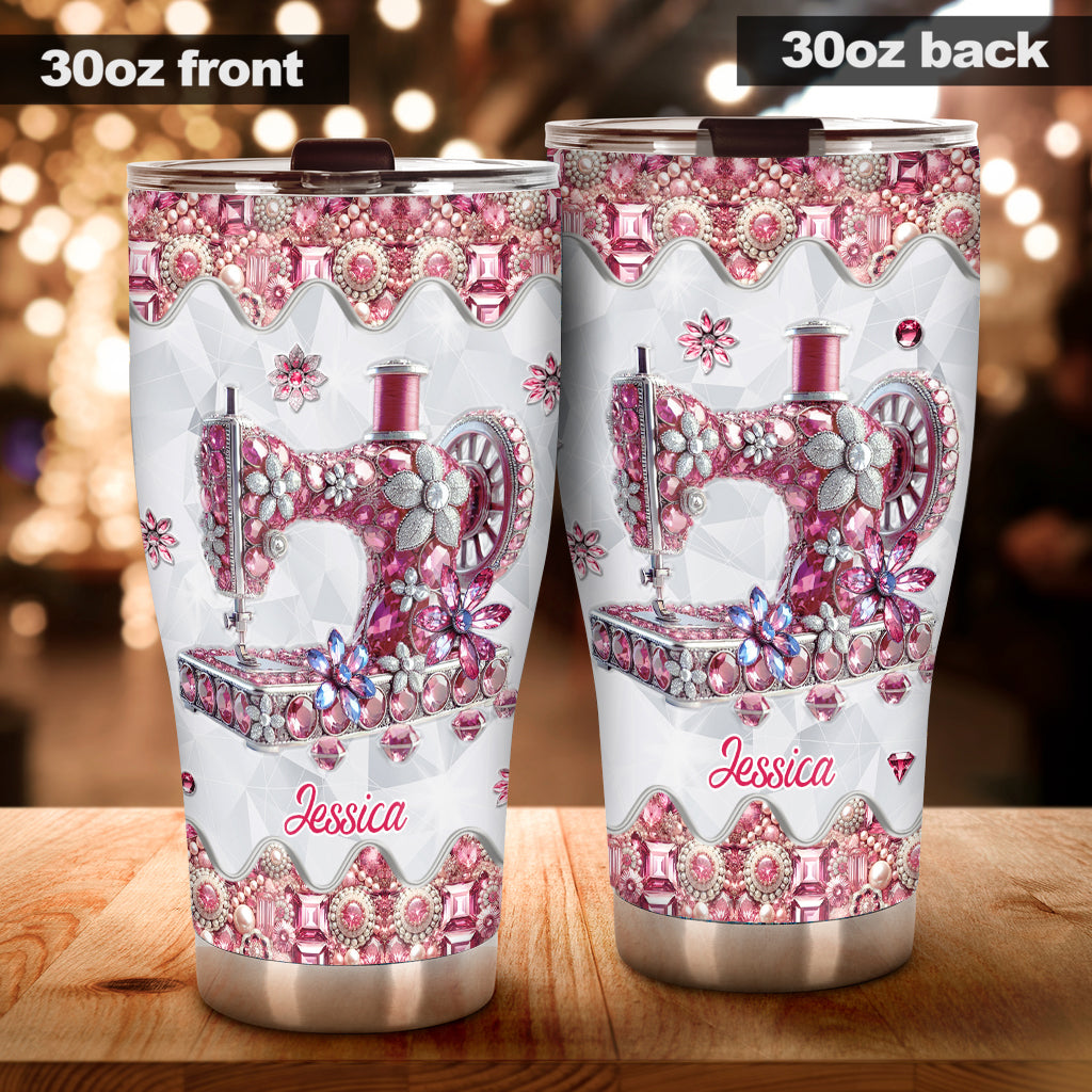 Love Sewing - Personalized Sewing Tumbler