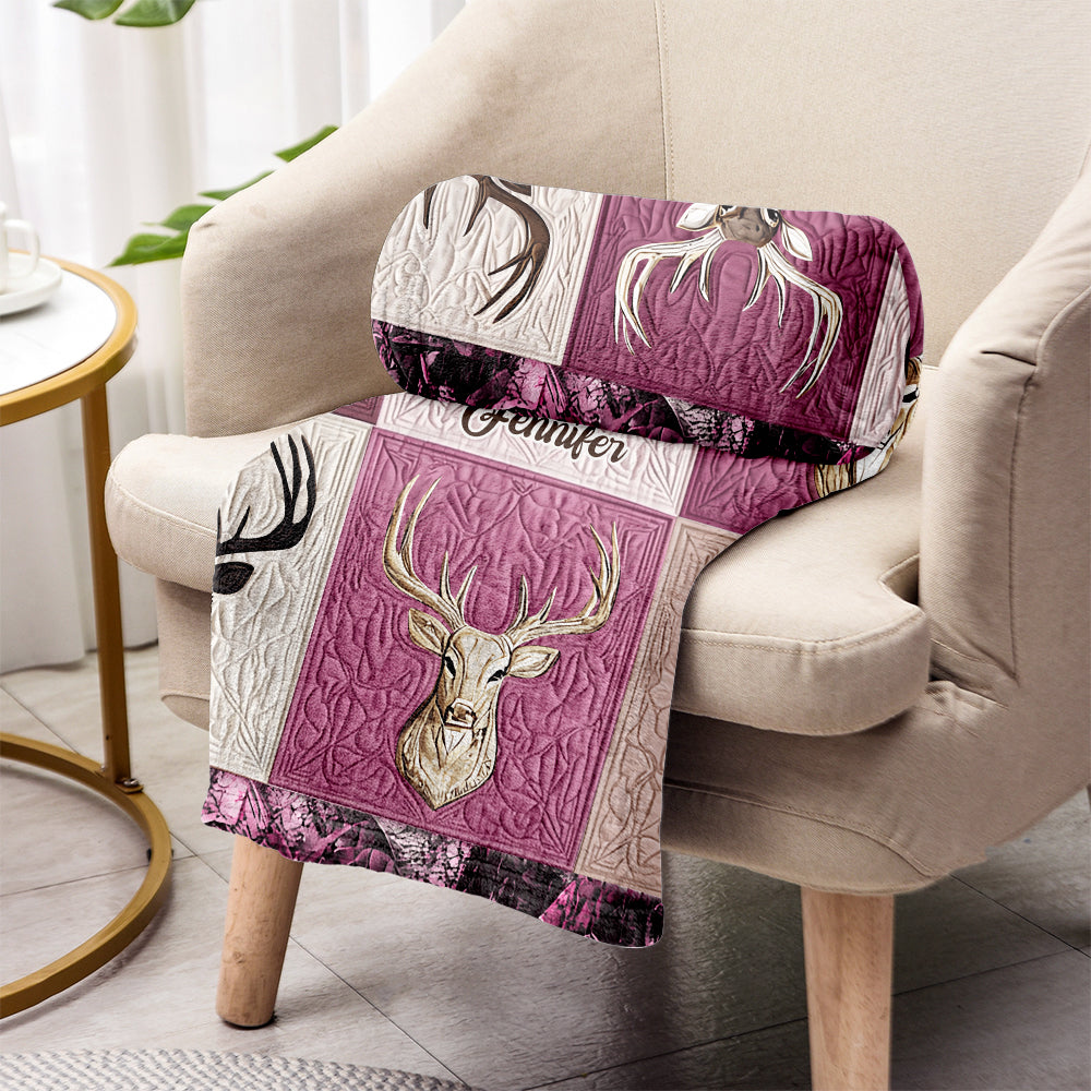 Country Girl - Personalized Hunting Blanket