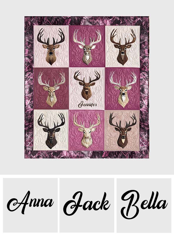 Country Girl - Personalized Hunting Blanket
