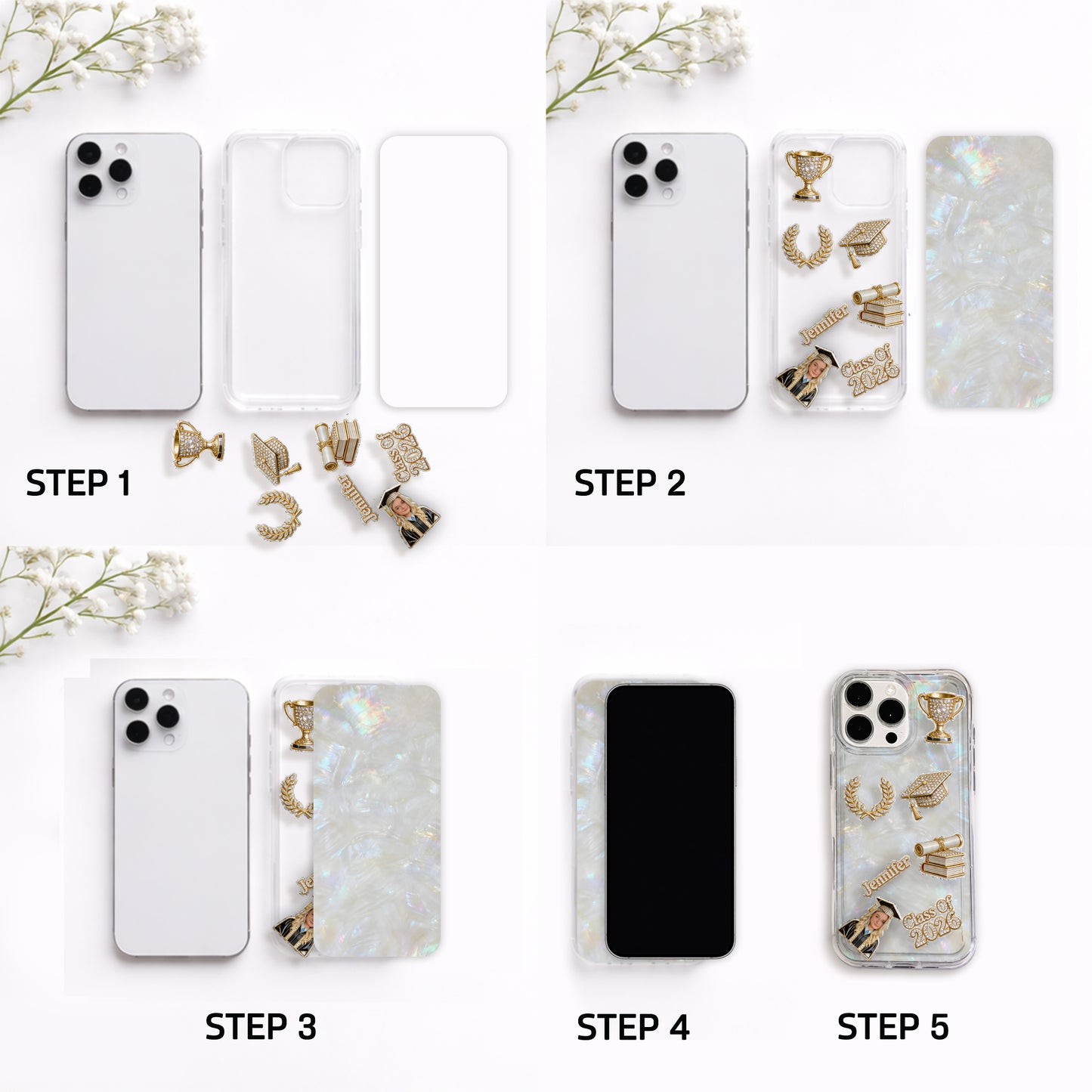 Class Of 2026 - Personalized Graduation Shaker Phone Case