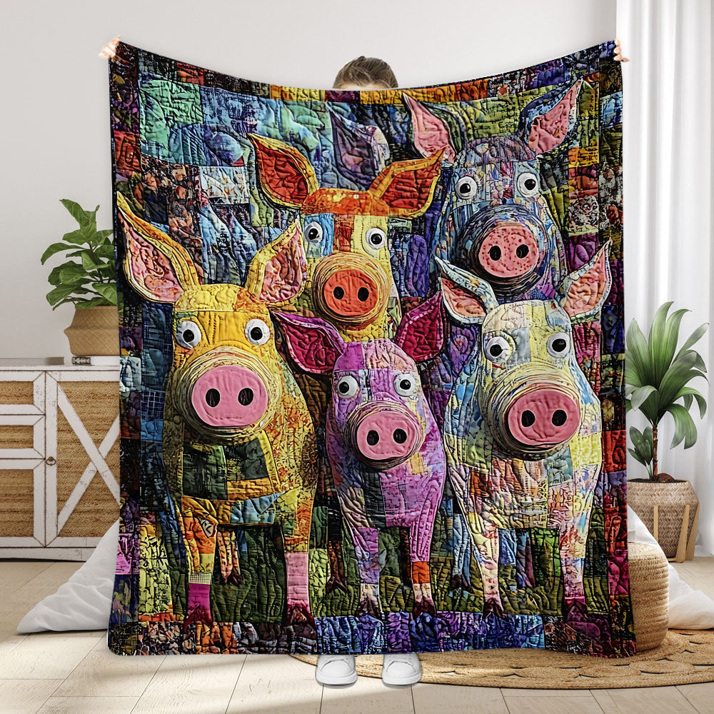 Adorable Pigs - Pig Lover Blanket
