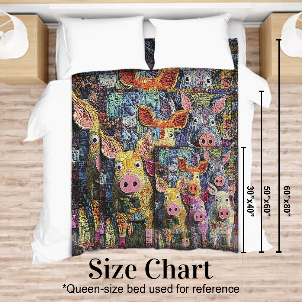 Adorable Pigs - Pig Lover Blanket