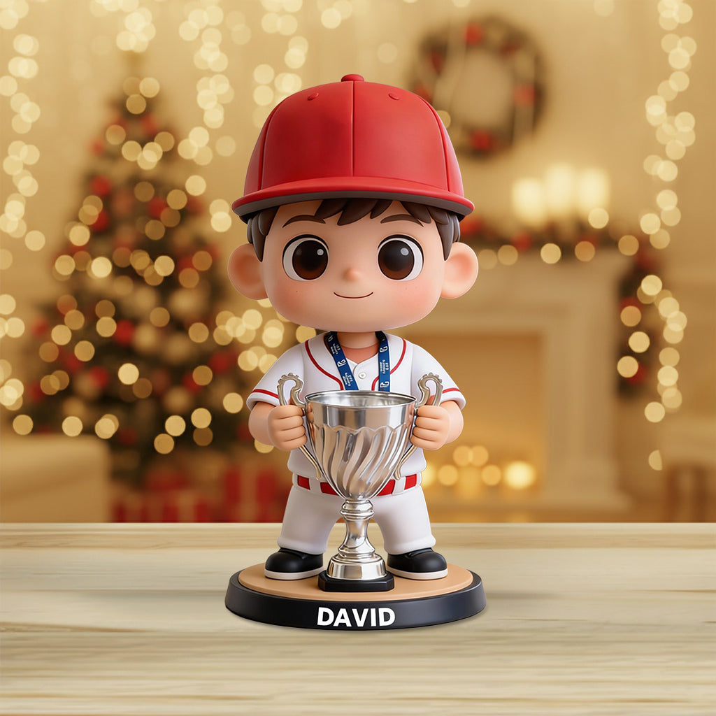 Trophy Moments - Personalized Baseball Custom Shaped Acrylic Plaque