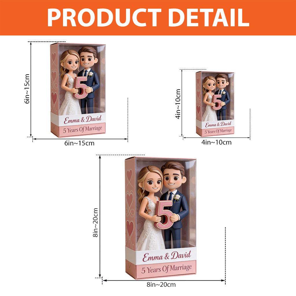 Custom Any Photo Happy Anniversary - Personalized Couple Custom Shaped Acrylic Plaque