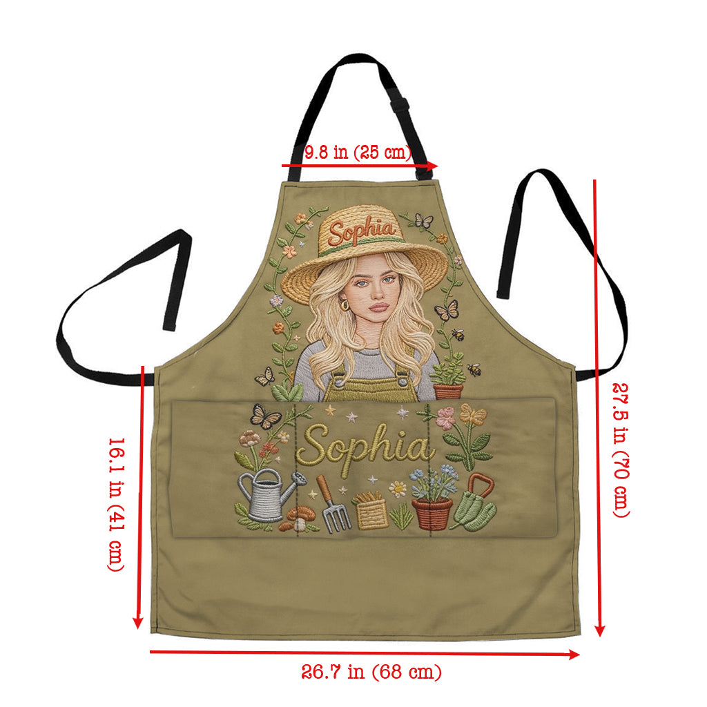 Liebe Gartenarbeit - Personalisierte Garten-Schürze