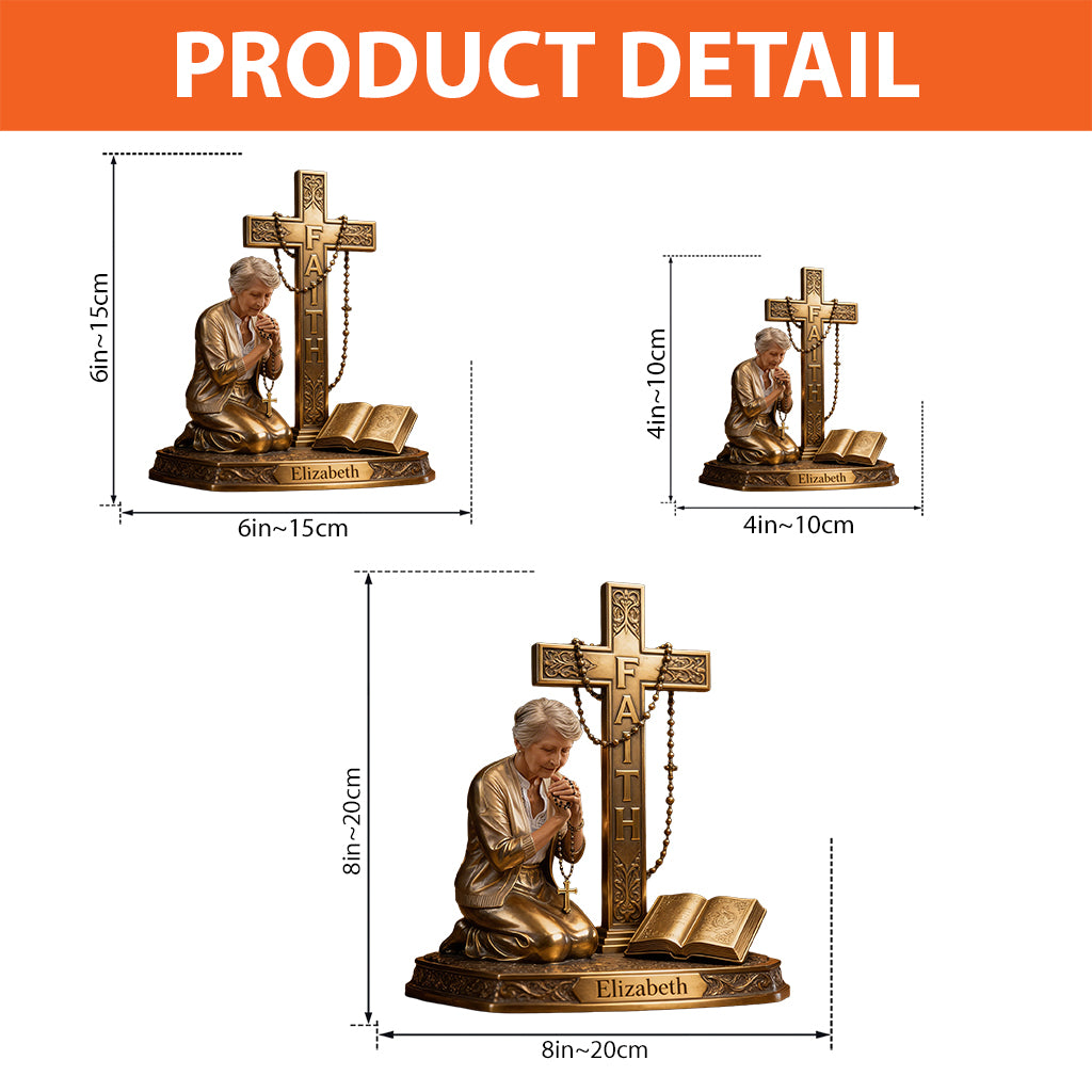 Faith - Personalized Christian Custom Shaped Acrylic Plaque