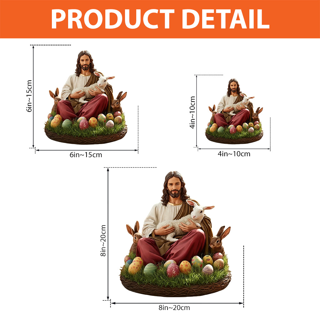 Easter Blessings - Christian Custom Shaped Acrylic Plaque