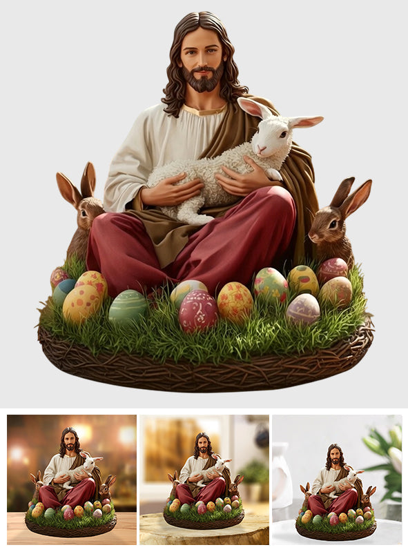 Easter Blessings - Christian Custom Shaped Acrylic Plaque