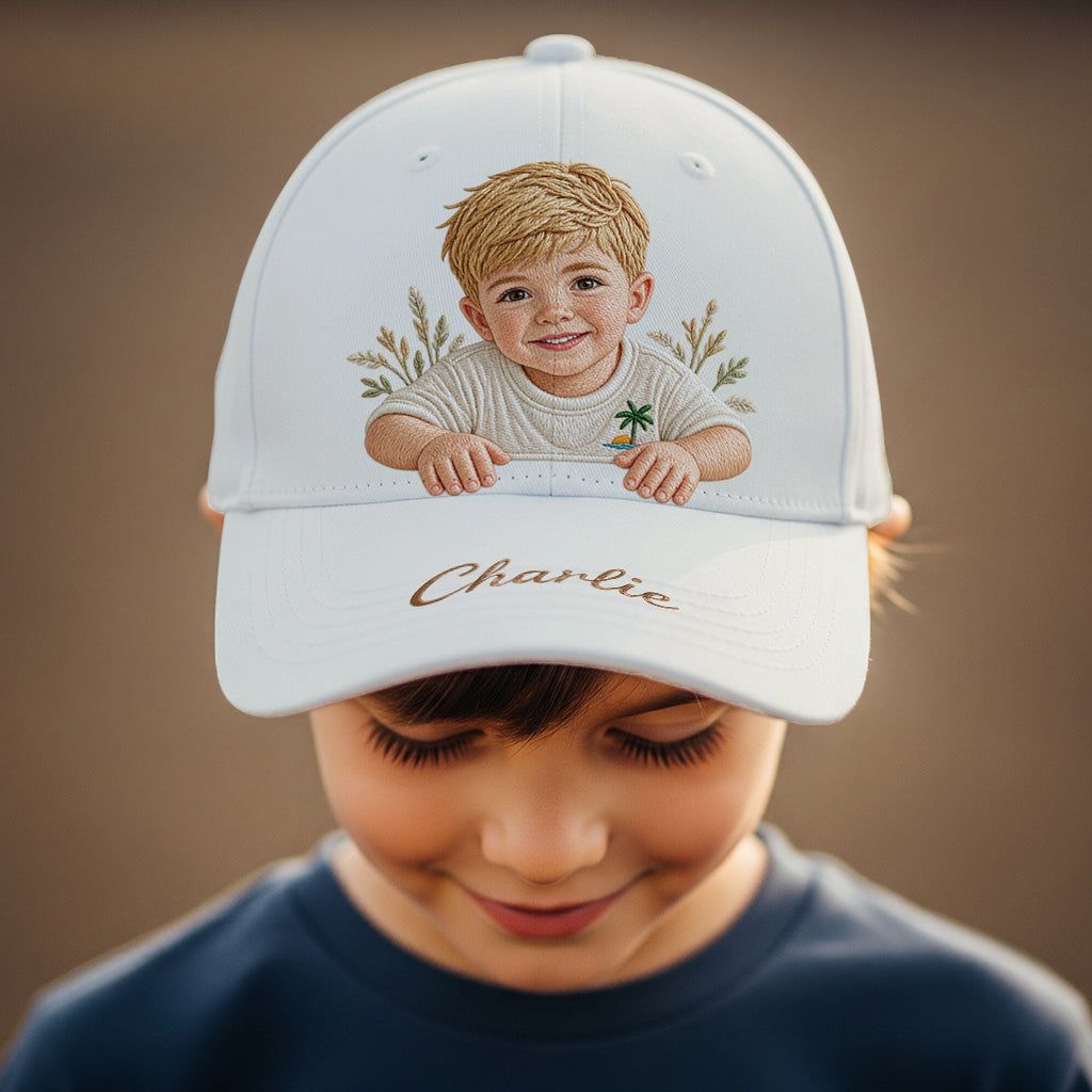 Lustige Kinder - Personalisierte Kinderklassikmütze