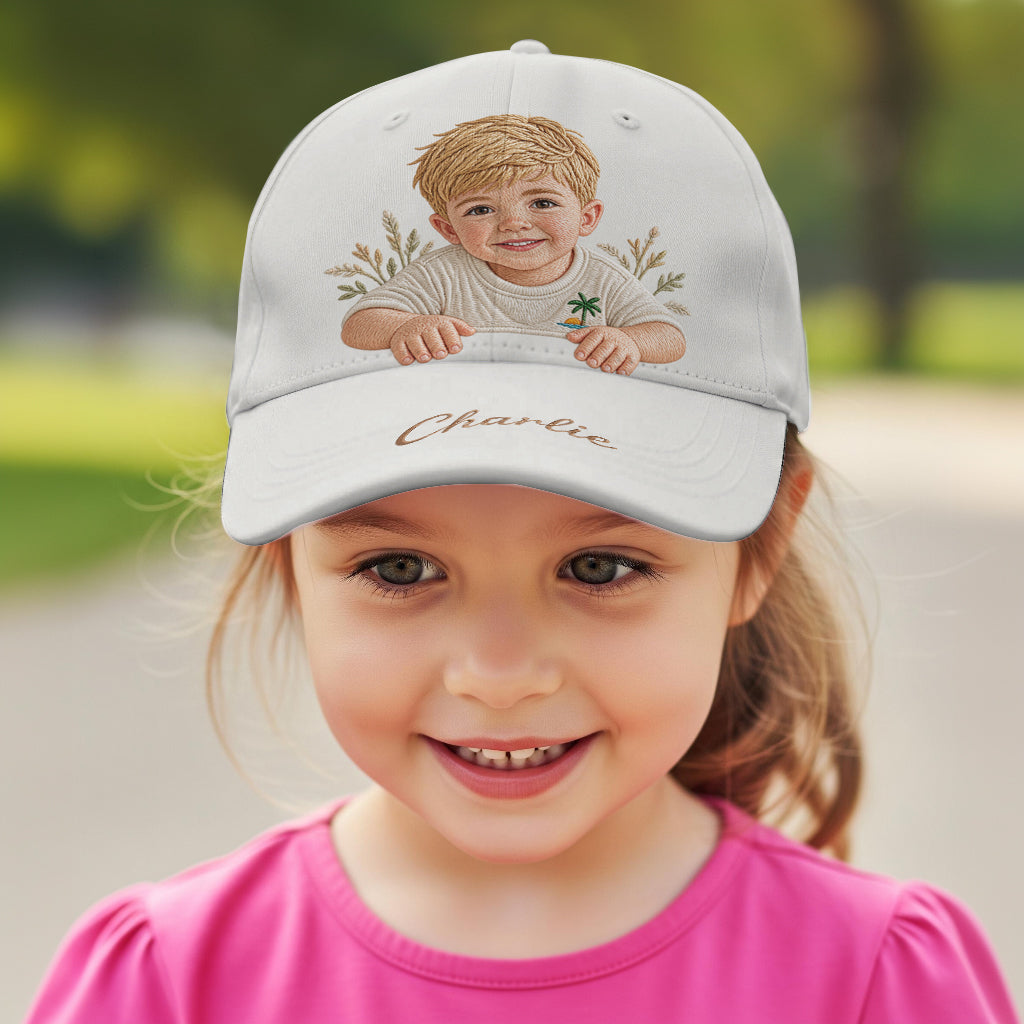 Lustige Kinder - Personalisierte Kinderklassikmütze
