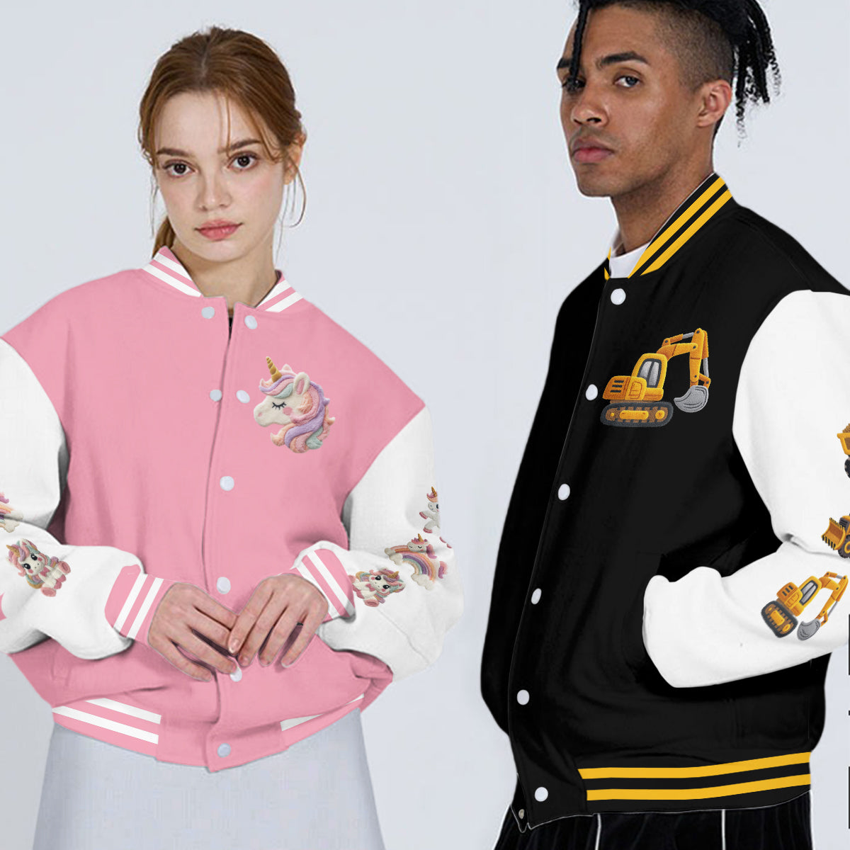 Perfect Gift For Kids - Personalized Kid Varsity Jacket