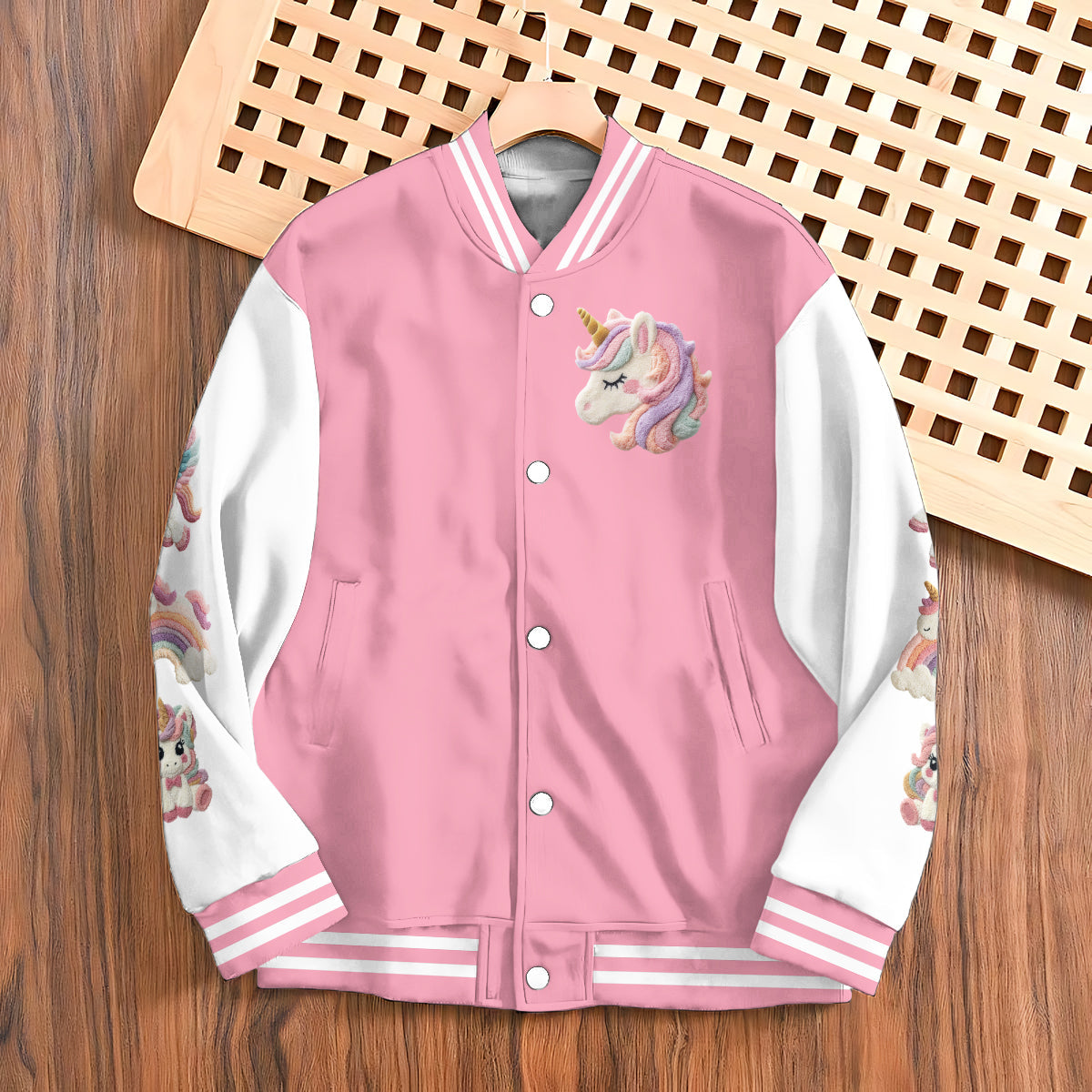 Perfect Gift For Kids - Personalized Kid Varsity Jacket