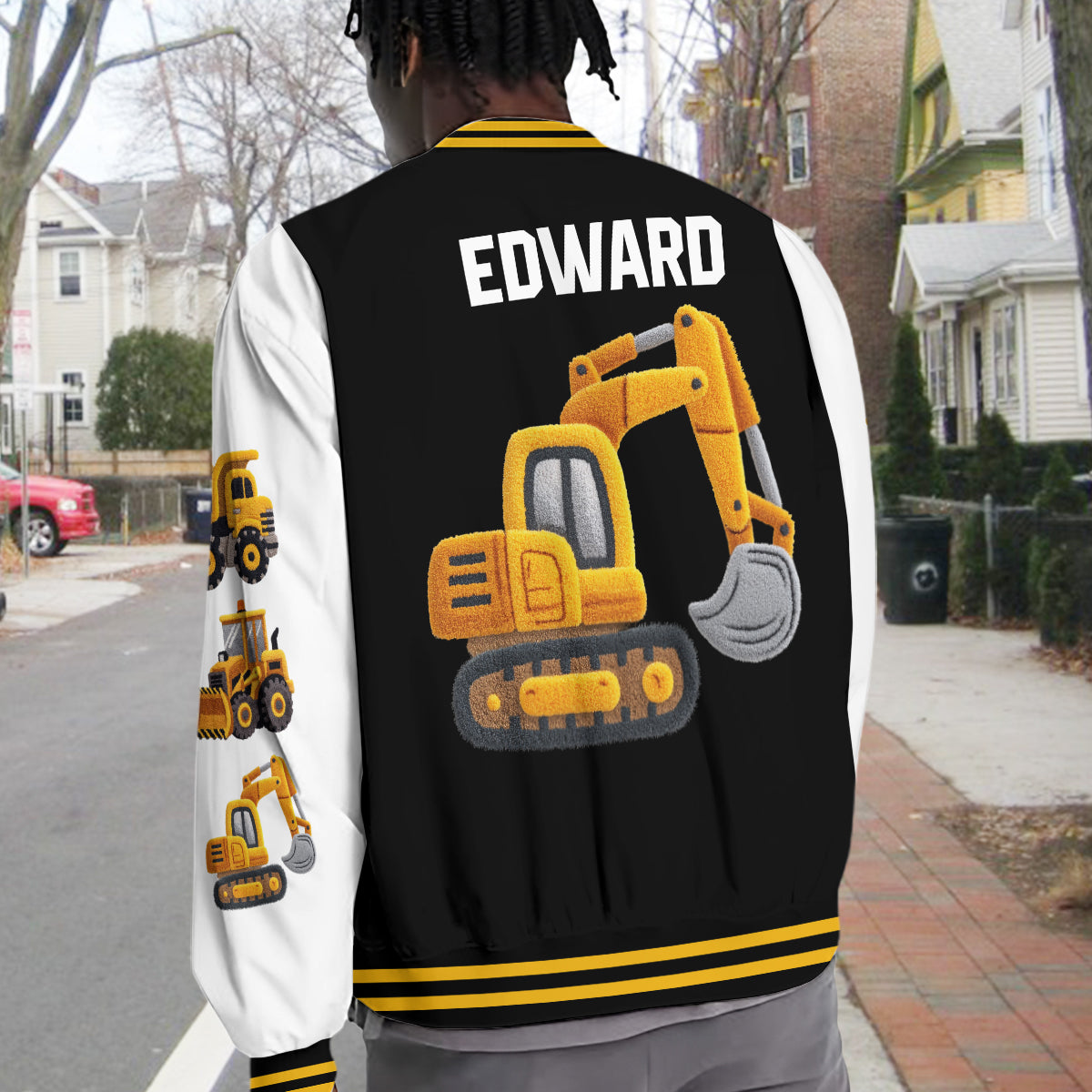 Perfect Gift For Kids - Personalized Kid Varsity Jacket